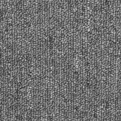 Stufenmatten 10 Stk. 56x17x3 cm Dunkelgrau Halbrund