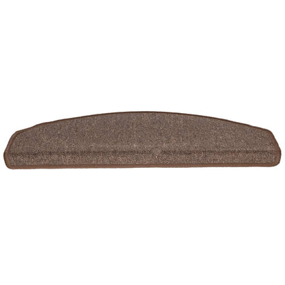 Stufenmatten 10 Stk. 65x24x4 cm Kaffeebraun Halbrund Groß