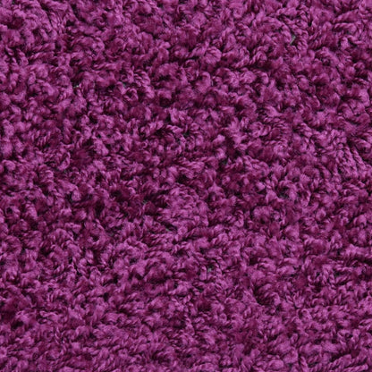 Stufenmatten 10 Stk. 65x21x4 cm Violett Halbrund Groß