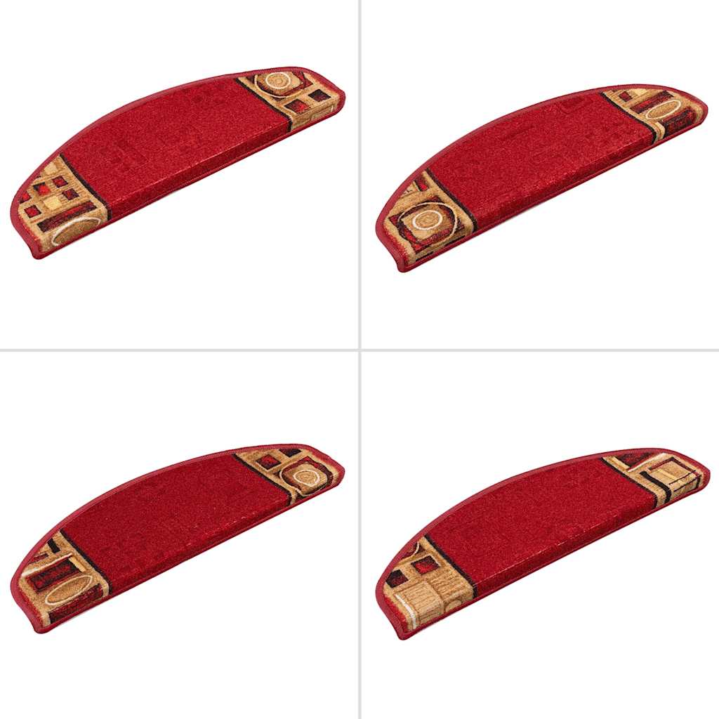 Stufenmatten Selbstklebend 10 Stk. 65x21x4 cm Rot
