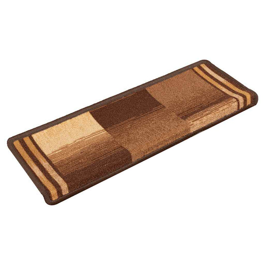 Stufenmatten Selbstklebend 5 Stk. 65x21x4 cm Braun