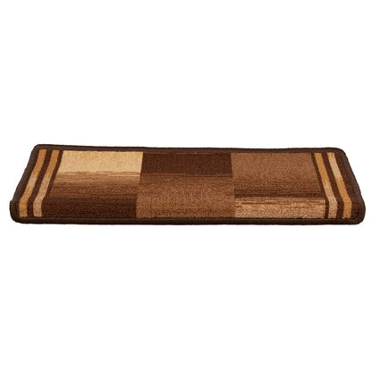 Stufenmatten Selbstklebend 5 Stk. 65x21x4 cm Braun