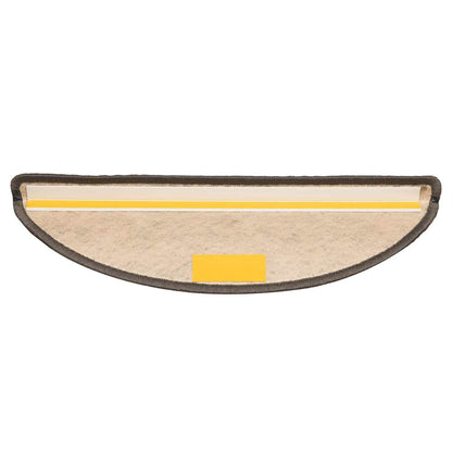 Treppenmatten Selbstklebend Sisal-Look 15 Stk 56x17x3 Hellbraun