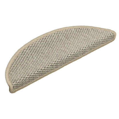 Treppenmatten Selbstklebend Sisal-Look 15 Stk 56x17x3 Hellgrün