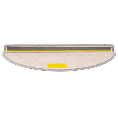 Treppenmatten Selbstklebend Sisal-Look 15 Stk. 65x21x4 Platina