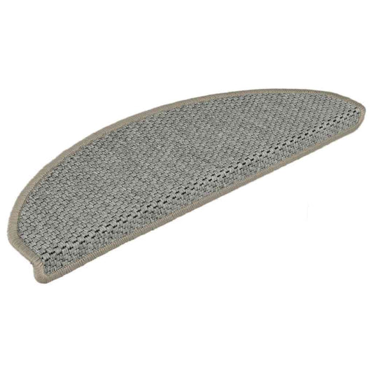 Treppenmatten Selbstklebend Sisal-Look 15 Stk 65x21x4 Hellbeige
