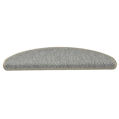 Treppenmatten Selbstklebend Sisal-Look 15 Stk 65x21x4 Hellbeige