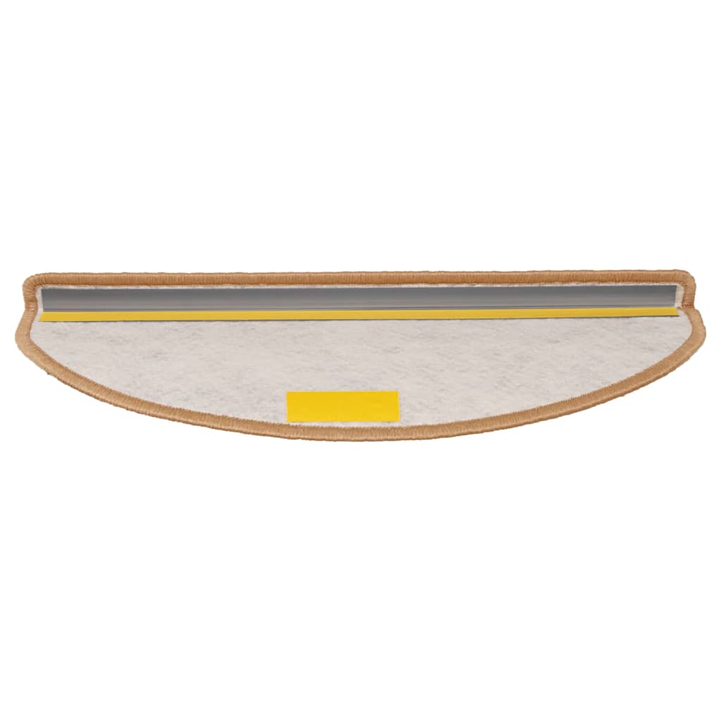Treppenmatten Selbstklebend Sisal-Look 15 Stk. 65x21x4 Sisal