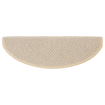 Treppenmatten Selbstklebend Sisal-Look 15 Stk. 65x21x4 Berber