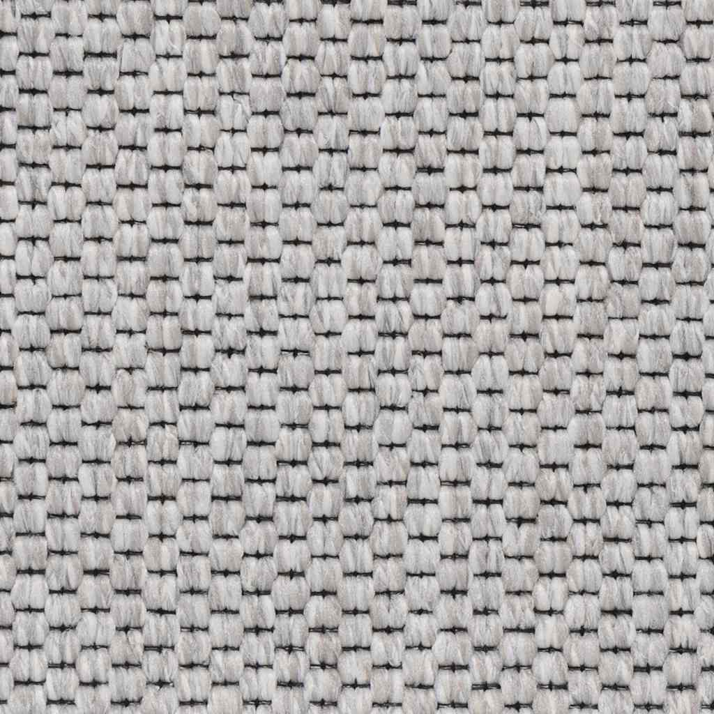 Treppenmatten Selbstklebend Sisal-Look 15 Stk. 65x21x4 Platina