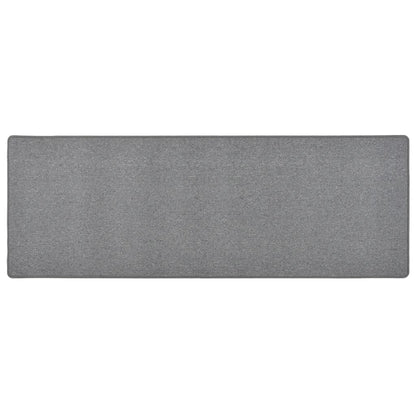 Teppichläufer Dunkelgrau 80x250 cm