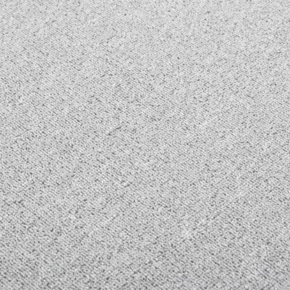 Teppichläufer Hellgrau 80x300 cm