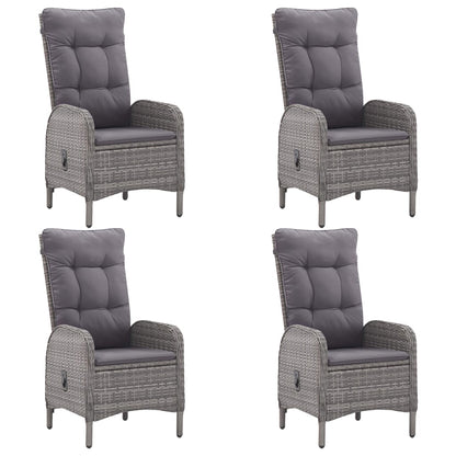 5-tlg. Garten-Essgruppe Grau