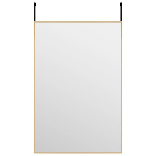Türspiegel Golden 40x60 cm Glas und Aluminium