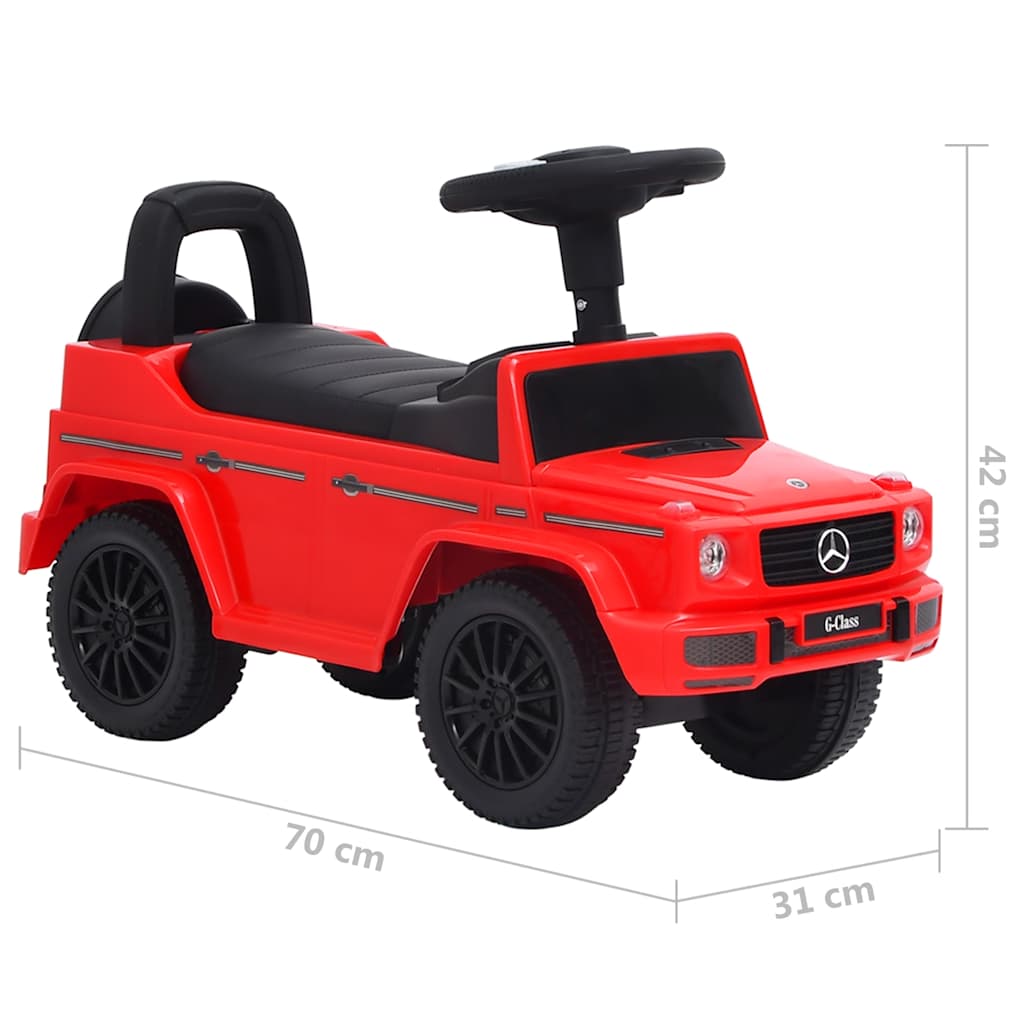Rutschauto Mercedes-Benz G63 Rot