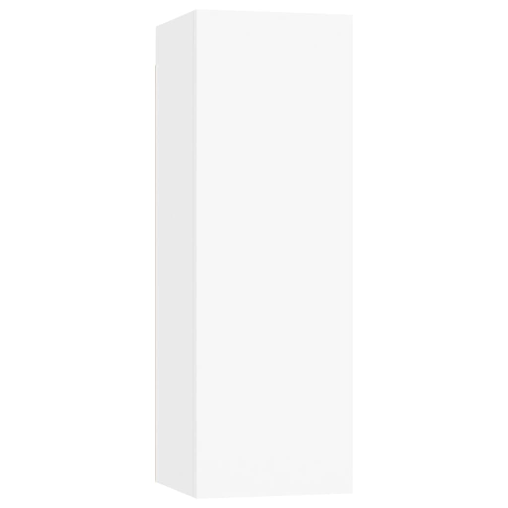 TV-Schrank Weiß 30,5x30x90 cm Holzwerkstoff