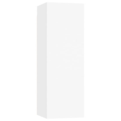 TV-Schränke 2 Stk. Weiß 30,5x30x90 cm Holzwerkstoff
