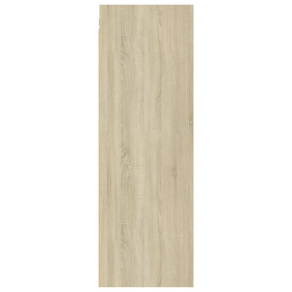 TV-skabe 2 stk Sonoma eg 30,5x30x90 cm træmateriale