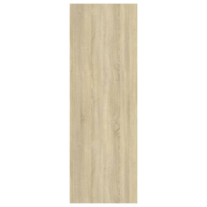 TV-skabe 2 stk Sonoma eg 30,5x30x90 cm træmateriale