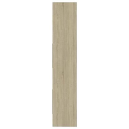 Bücherregal Sonoma-Eiche 40x35x180 cm Holzwerkstoff