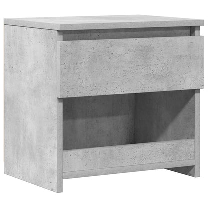 Nachttisch Betongrau 40x30x39 cm Holzwerkstoff