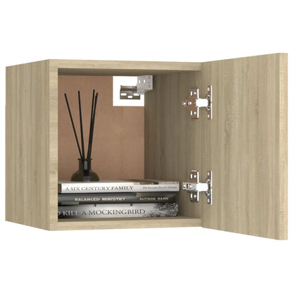 TV-Wandschrank Sonoma-Eiche 30,5x30x30 cm