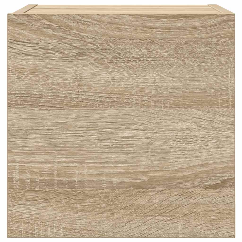 TV-Wandschränke 4 Stk. Sonoma-Eiche 30,5x30x30 cm