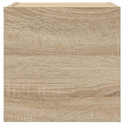 TV-Wandschränke 4 Stk. Sonoma-Eiche 30,5x30x30 cm