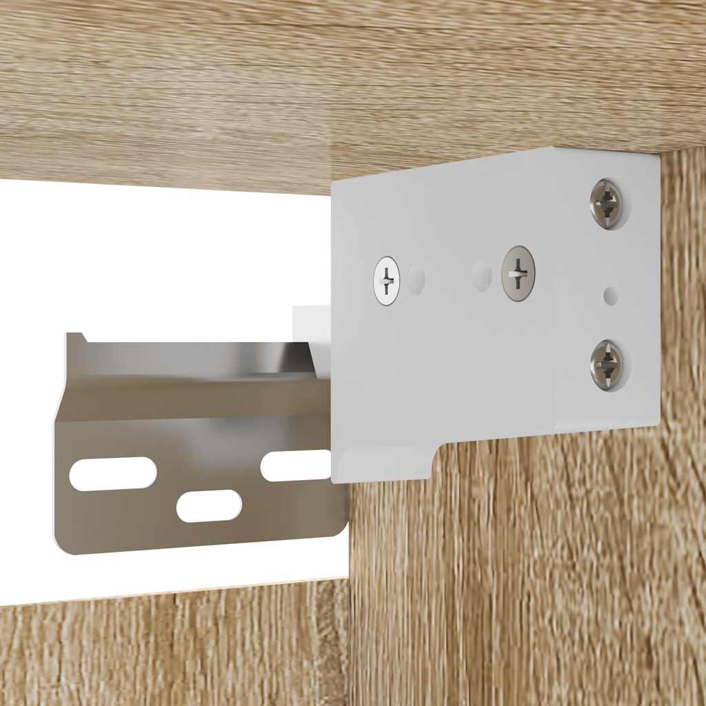 TV-Wandschränke 4 Stk. Sonoma-Eiche 30,5x30x30 cm