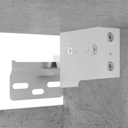 TV-Wandschränke 4 Stk. Betongrau 30,5x30x30 cm