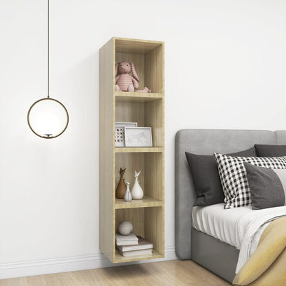 Wandschrank Sonoma-Eiche 37x37x37 cm Holzwerkstoff