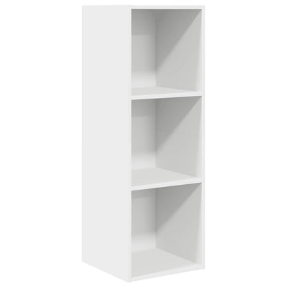 TV-Wandschrank Weiß 37x37x107 cm Holzwerkstoff