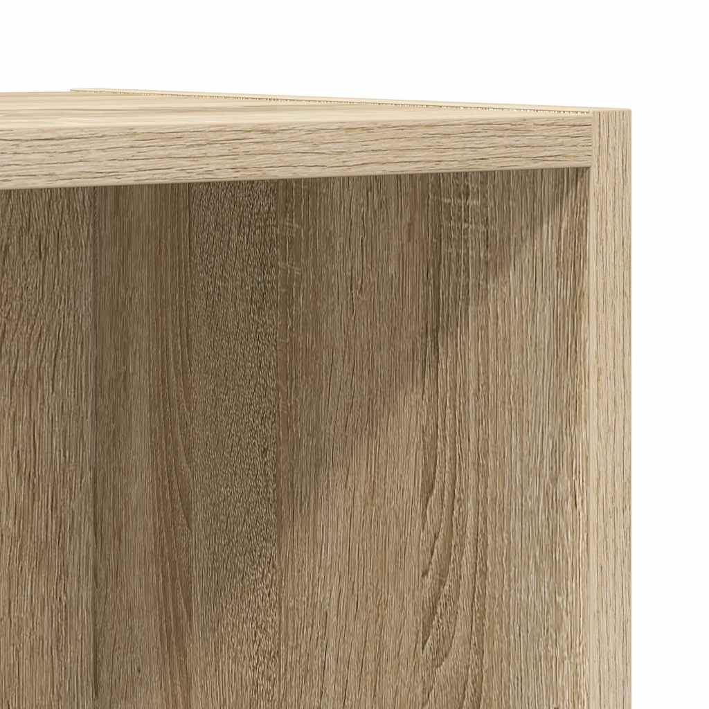 TV-Wandschrank Sonoma-Eiche 37x37x107 cm Holzwerkstoff