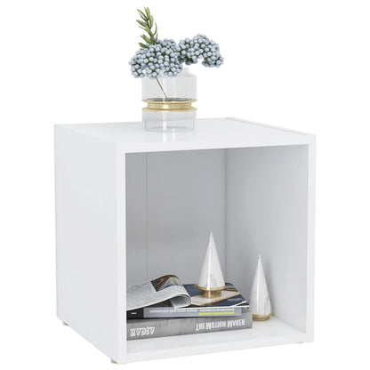 TV-Schrank Weiß 37x35x37 cm Holzwerkstoff
