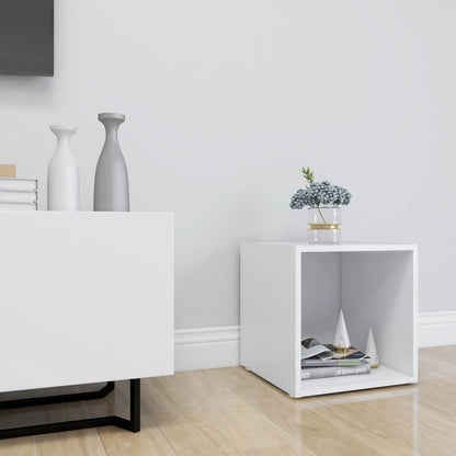TV-Schrank Weiß 37x35x37 cm Holzwerkstoff