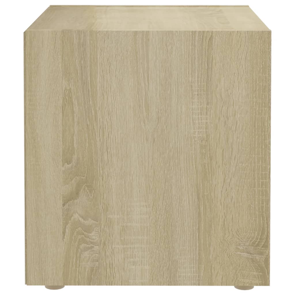 TV-skabe 4 stk Sonoma eg 37x35x37 cm træmateriale
