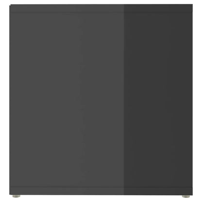 TV-Schrank Hochglanz-Grau 72x35x36,5 cm Holzwerkstoff