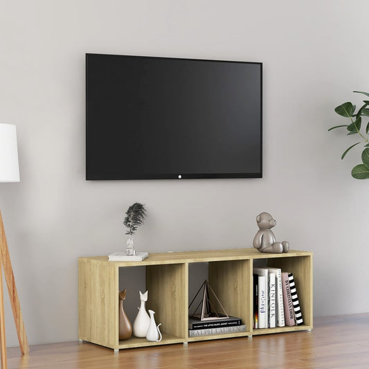TV-Schrank Sonoma-Eiche 107x35x37 cm Holzwerkstoff