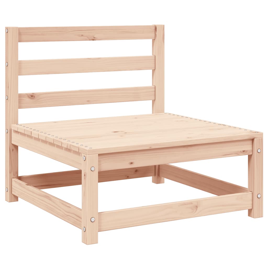 3-tlg. Garten-Lounge-Set Massivholz Kiefer