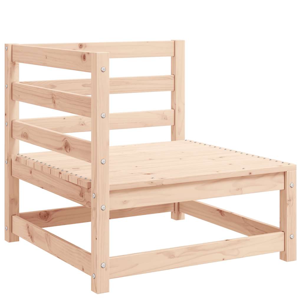 3-tlg. Garten-Lounge-Set Massivholz Kiefer