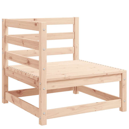 3-tlg. Garten-Lounge-Set Massivholz Kiefer