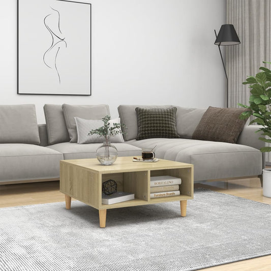 Sofabord Sonoma eg 60x60x30 cm træmateriale