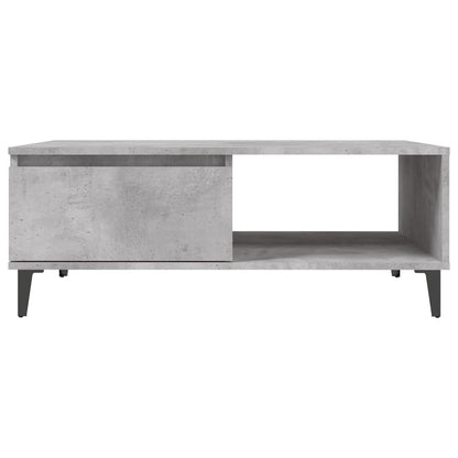 Couchtisch Betongrau 90x60x35 cm Holzwerkstoff