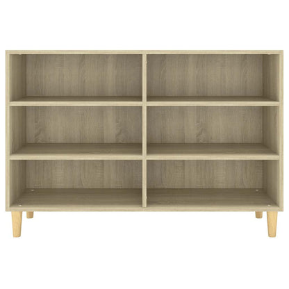 Sideboard Sonoma-Eiche 103,5x35x70 cm Holzwerkstoff