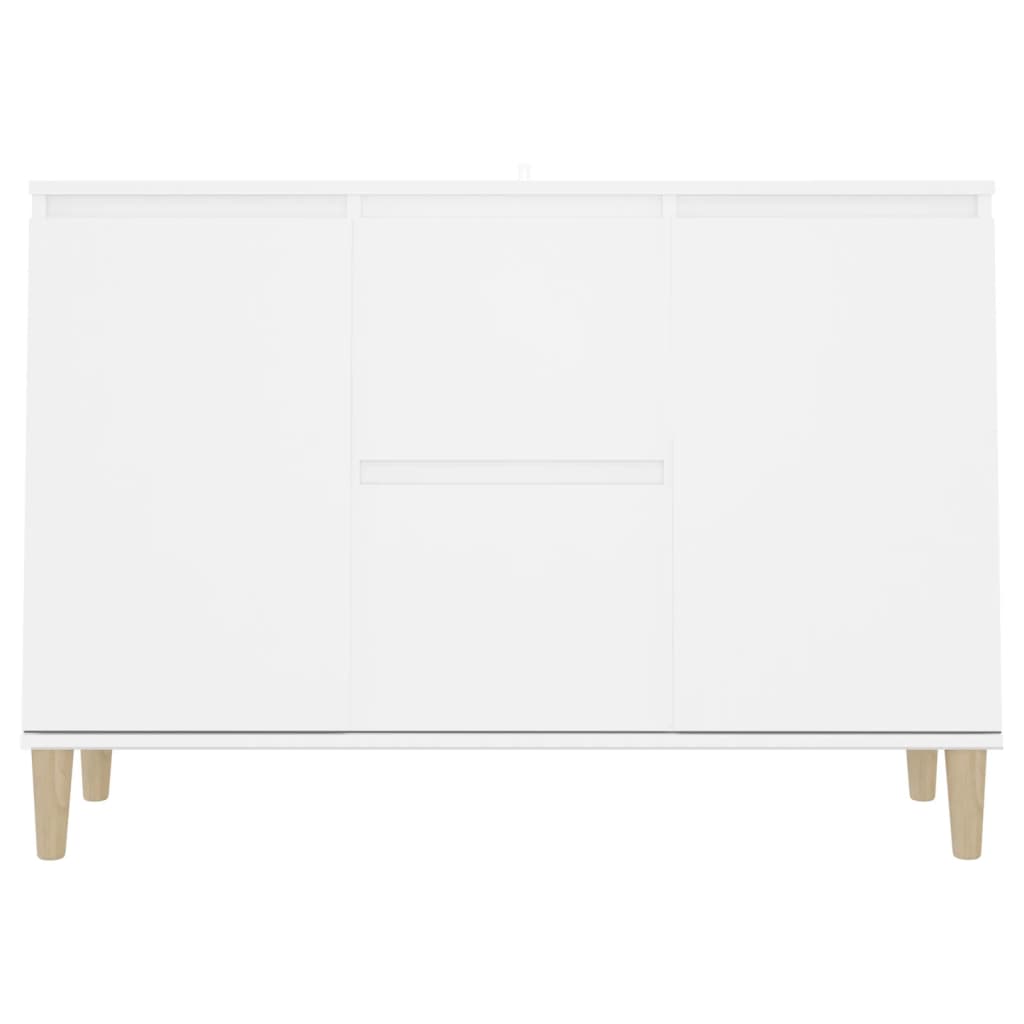 Sideboard Weiß 101x35x70 cm Holzwerkstoff