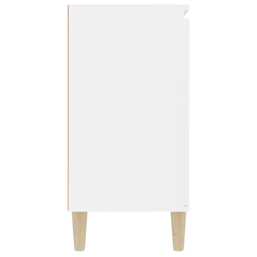 Sideboard Weiß 101x35x70 cm Holzwerkstoff