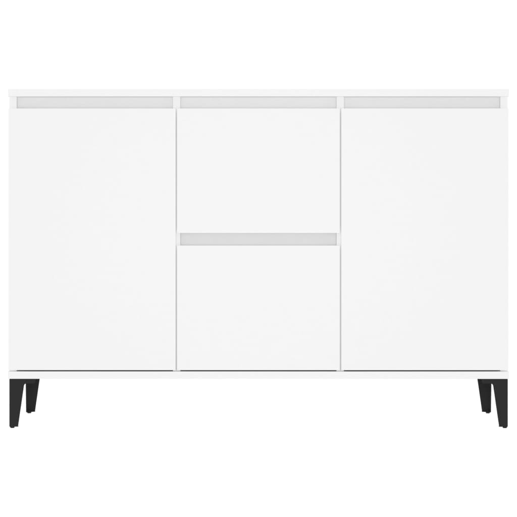 Sideboard Weiß 102x35x70 cm Holzwerkstoff