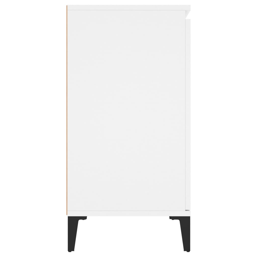 Sideboard Weiß 102x35x70 cm Holzwerkstoff