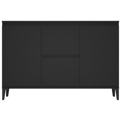 Sideboard Schwarz 102x35x70 cm Holzwerkstoff