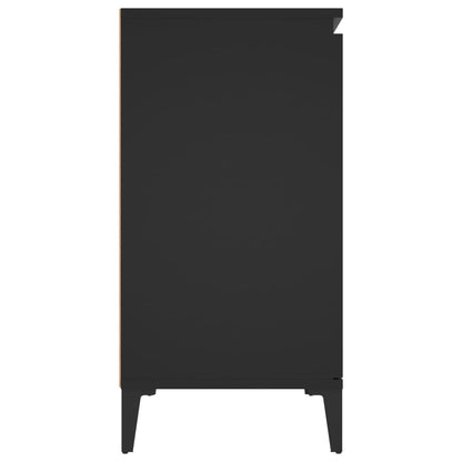Sideboard Schwarz 102x35x70 cm Holzwerkstoff